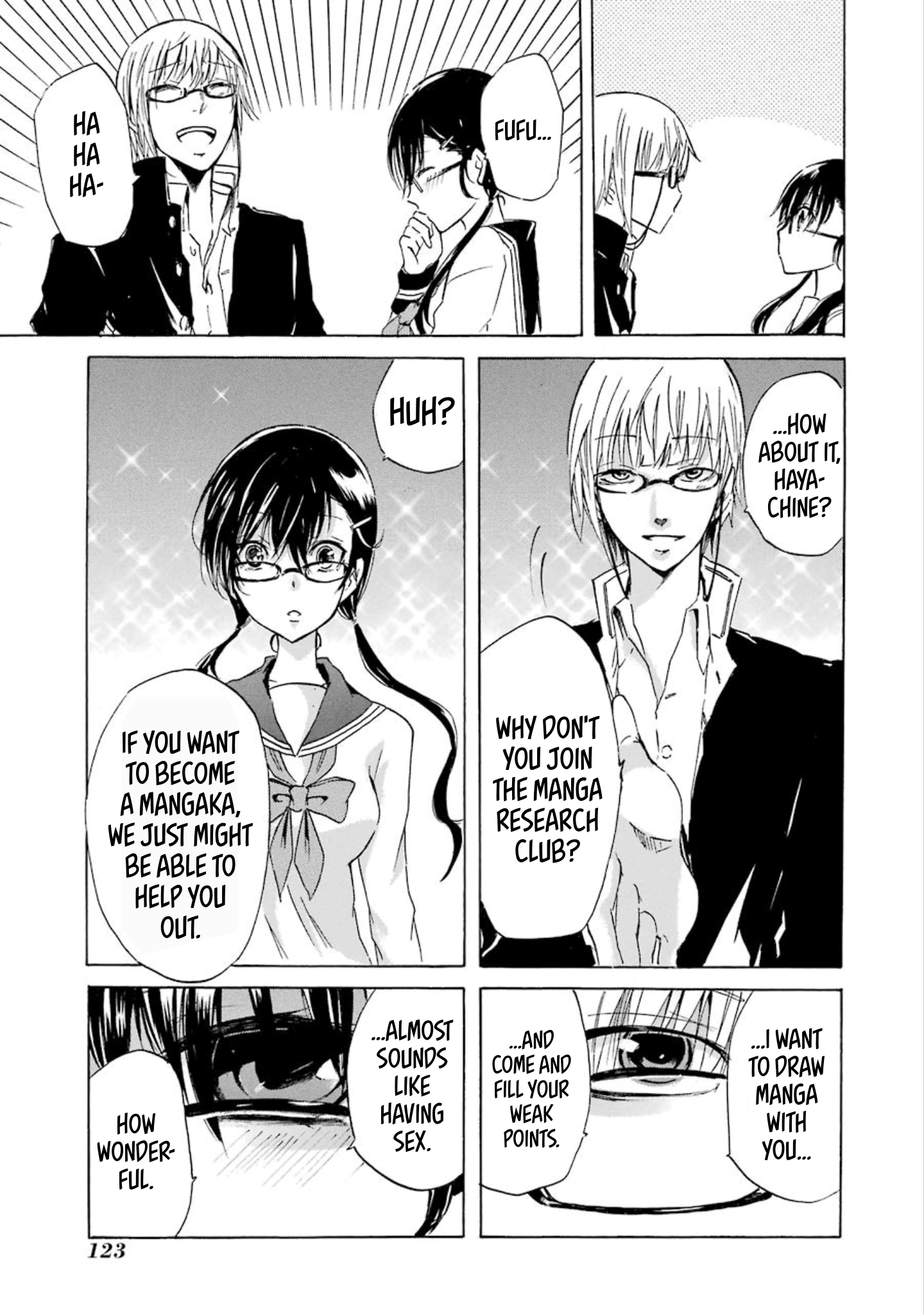 Halaman dari Shonen Shoujo 18 kin Chapter 6