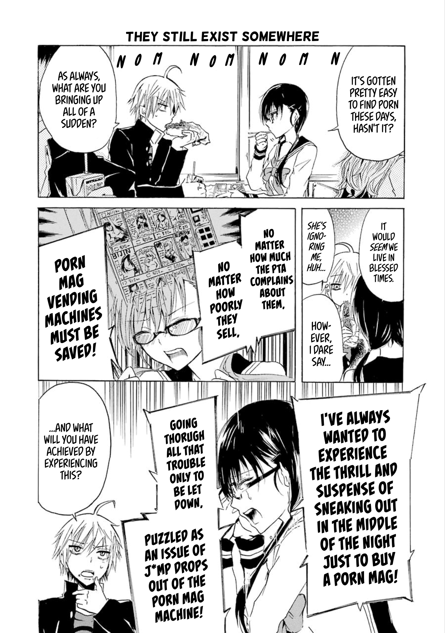 Halaman dari Shonen Shoujo 18 kin Chapter 6