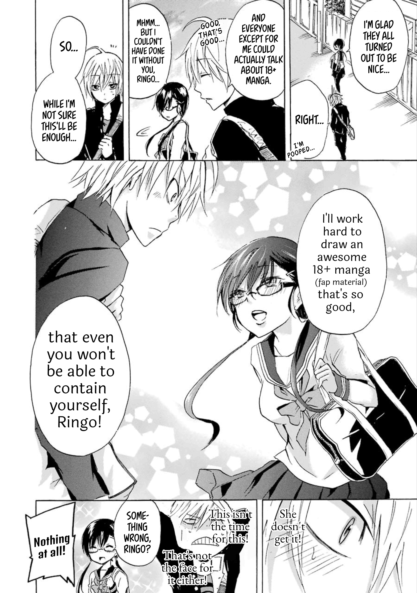 Halaman dari Shonen Shoujo 18 kin Chapter 6