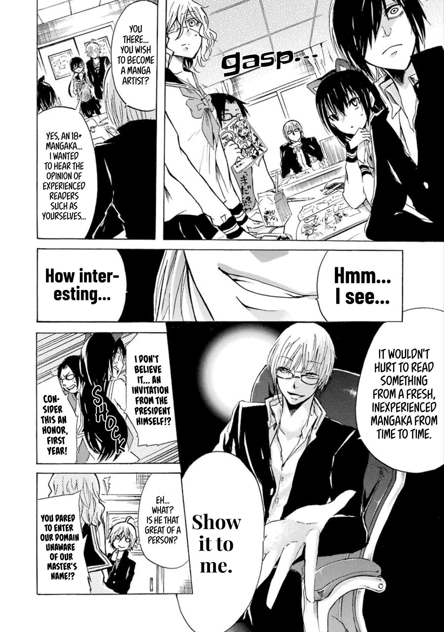 Halaman dari Shonen Shoujo 18 kin Chapter 6