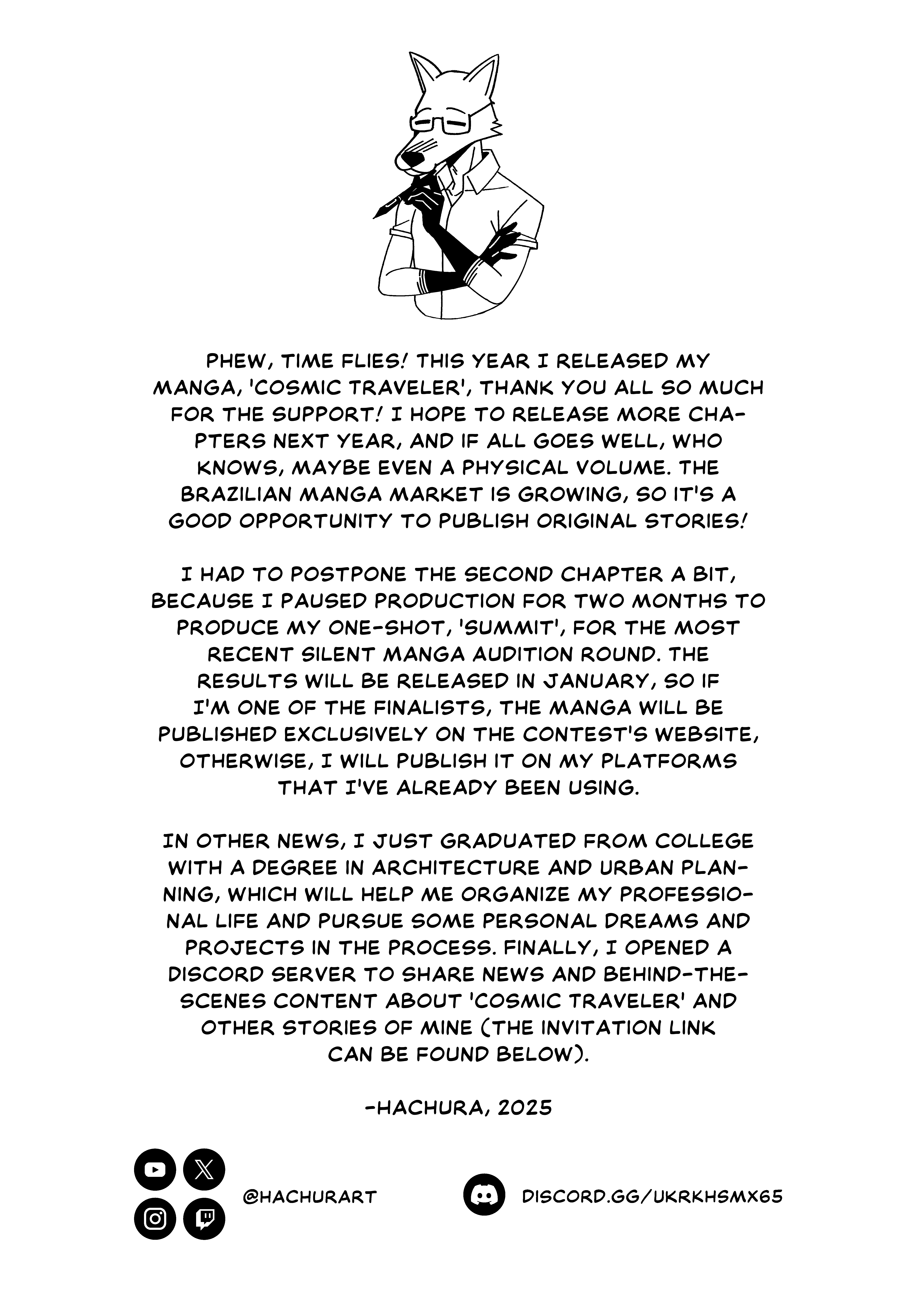 Halaman dari Cosmic Traveler Chapter 2