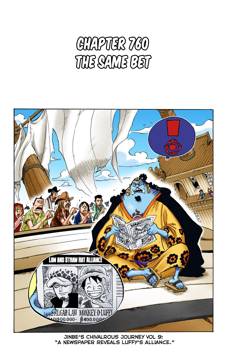 Halaman dari One Piece (Official Colored) Chapter 760