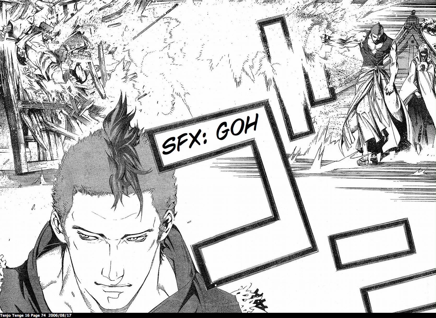 Halaman dari Tenjou Tenge Chapter 96