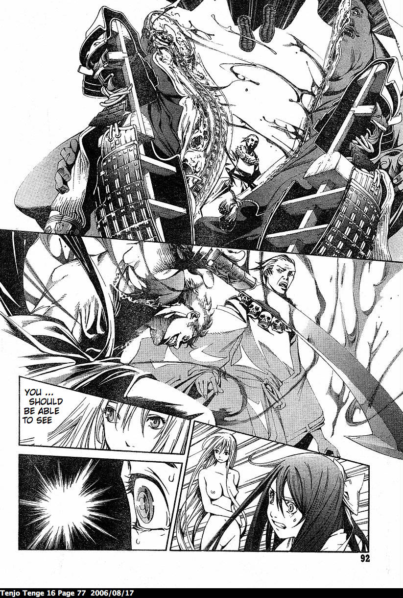 Halaman dari Tenjou Tenge Chapter 96