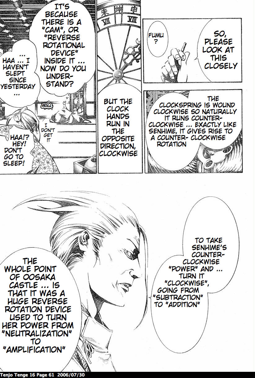 Halaman dari Tenjou Tenge Chapter 96