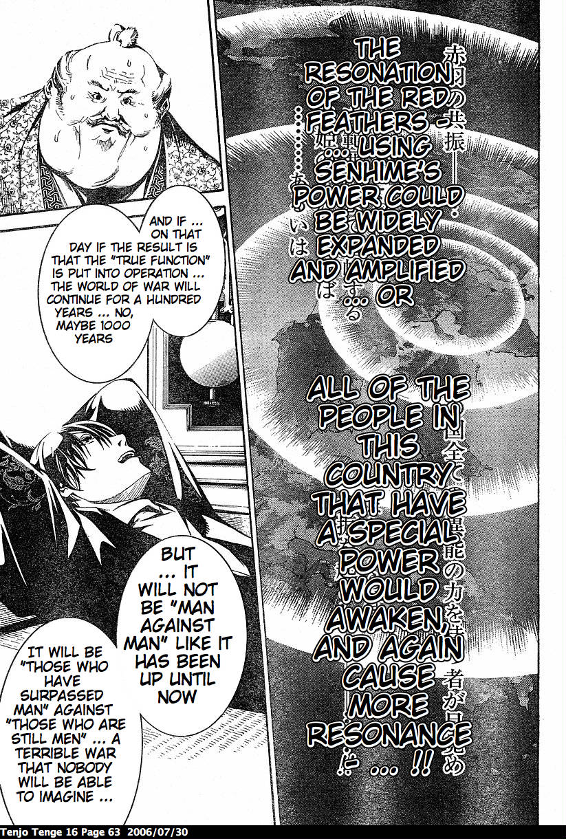 Halaman dari Tenjou Tenge Chapter 96