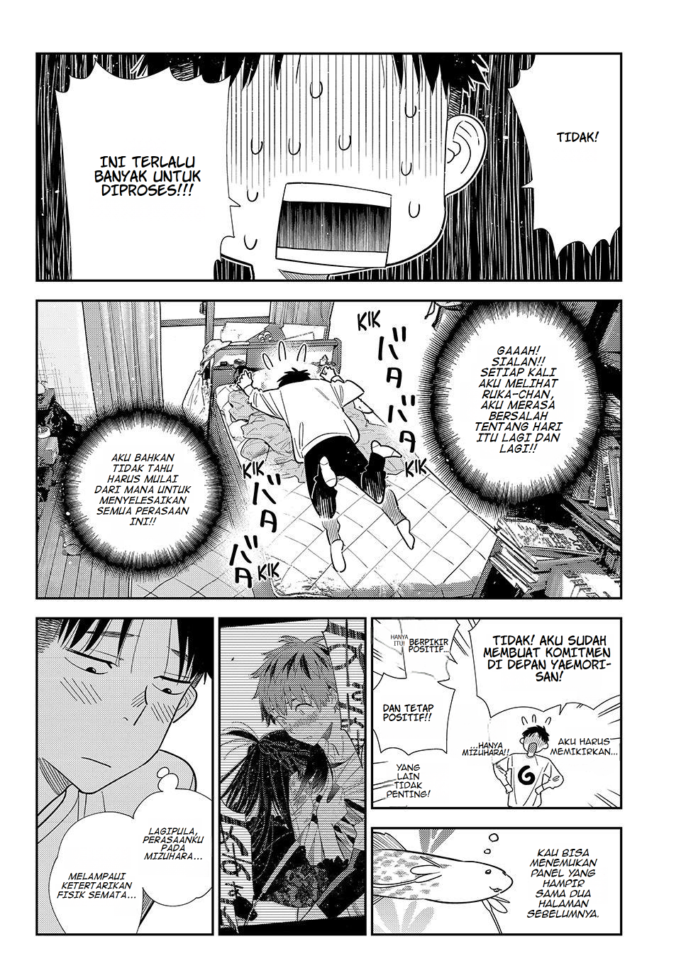 Kanojo, Okarishimasu Chapter 418 - halaman 12
