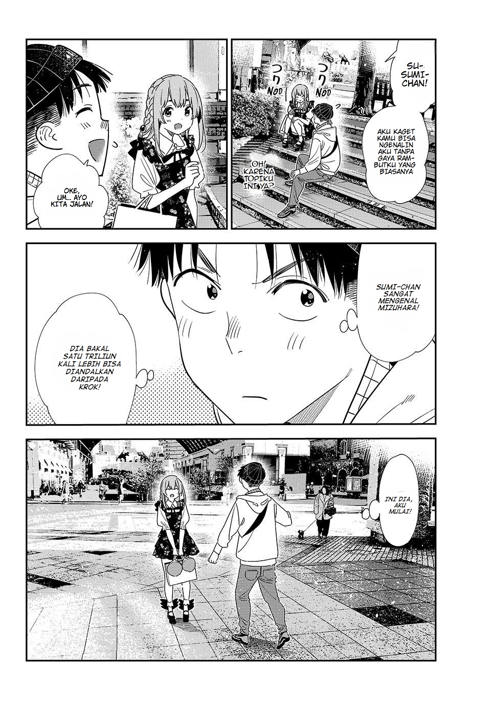 Kanojo, Okarishimasu Chapter 418 - halaman 20