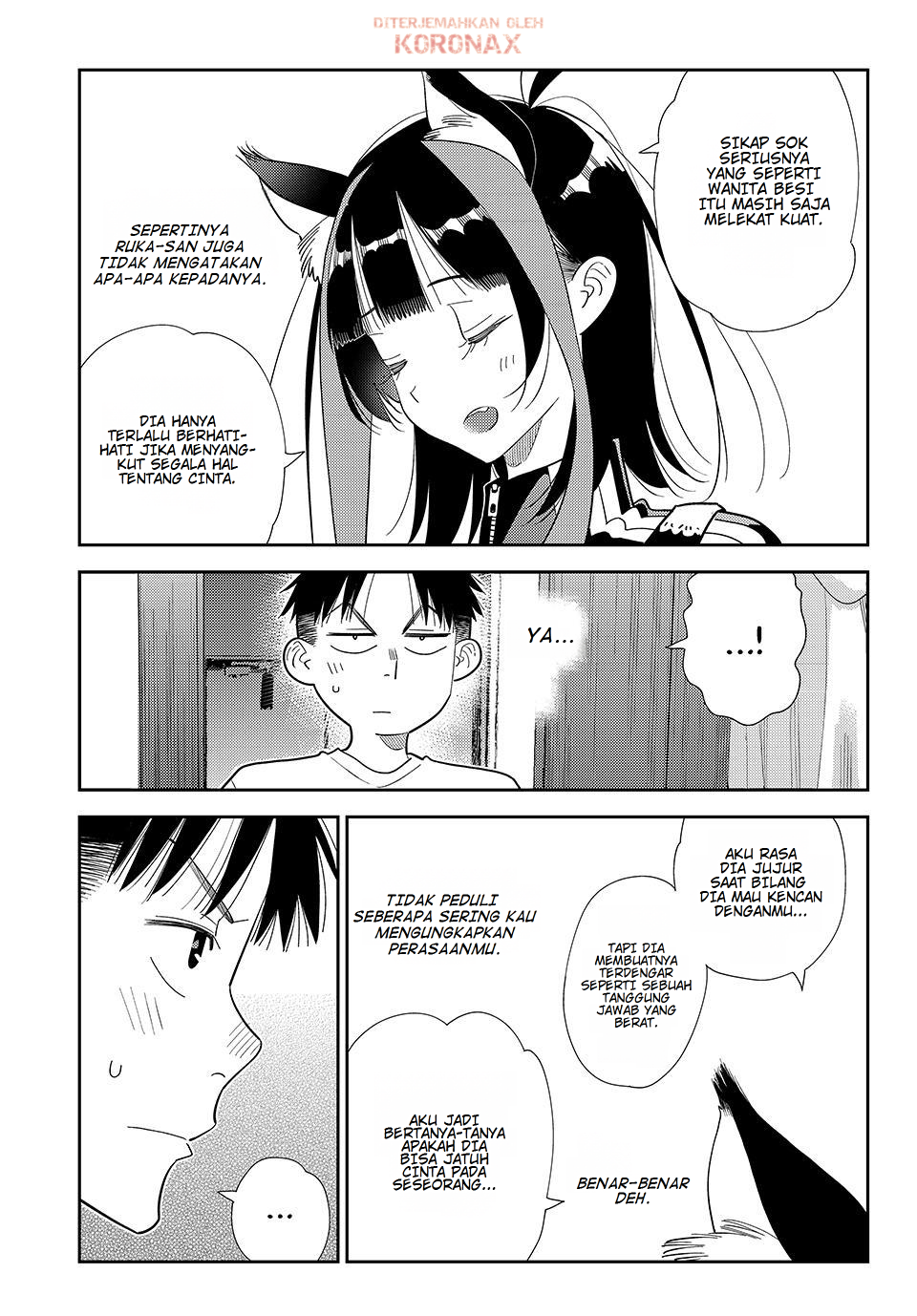 Kanojo, Okarishimasu Chapter 418 - halaman 3