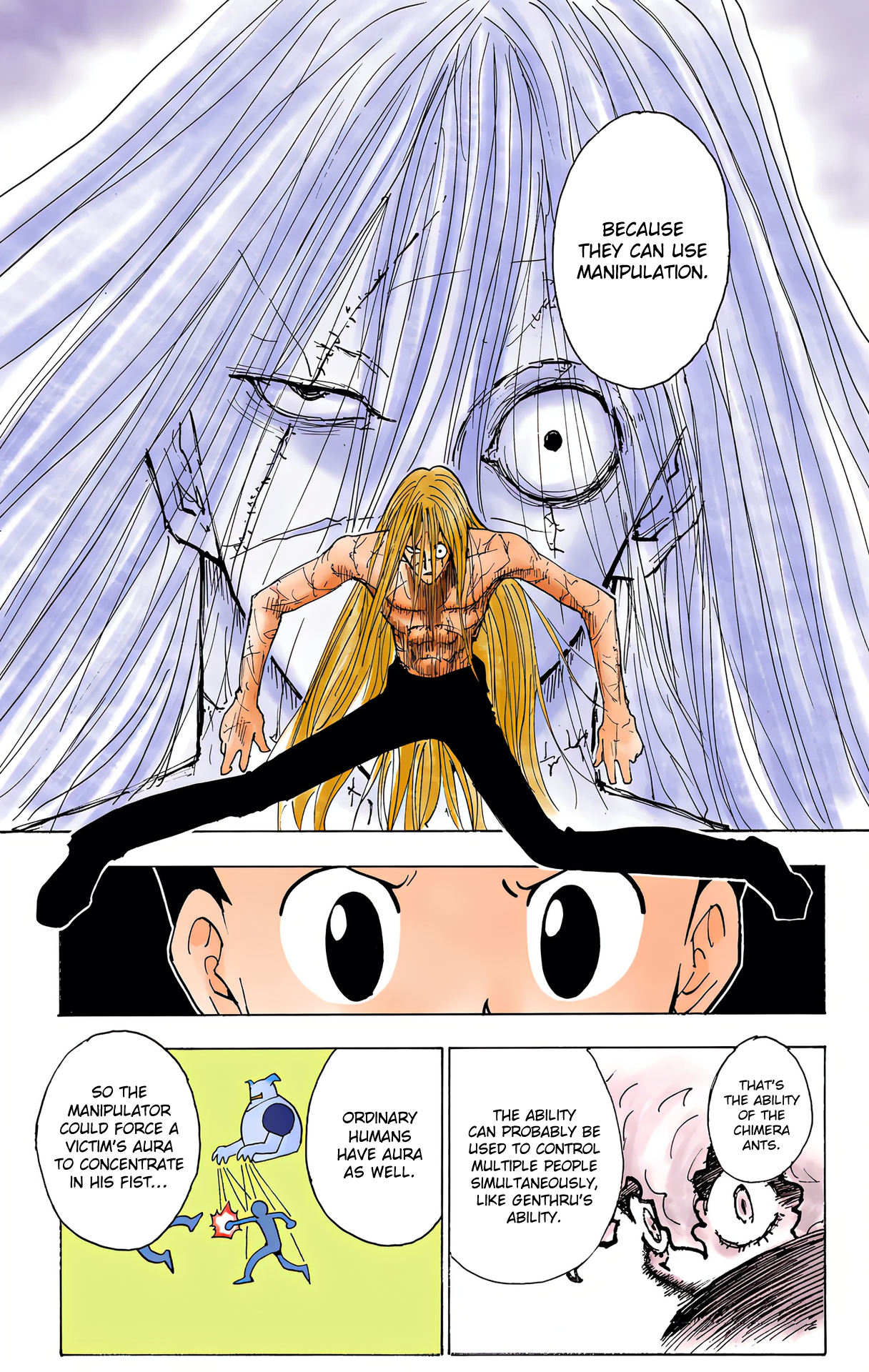 Halaman dari HUNTER x HUNTER (Official Colored) Chapter 230