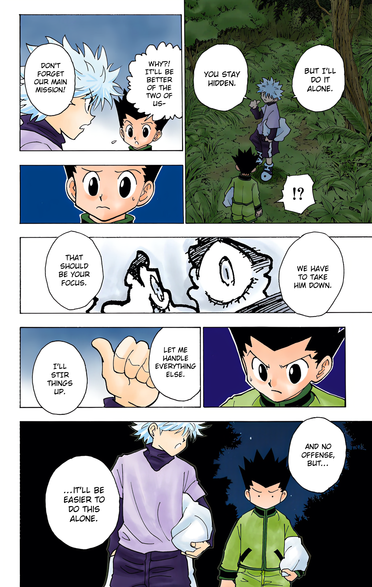 Halaman dari HUNTER x HUNTER (Official Colored) Chapter 230