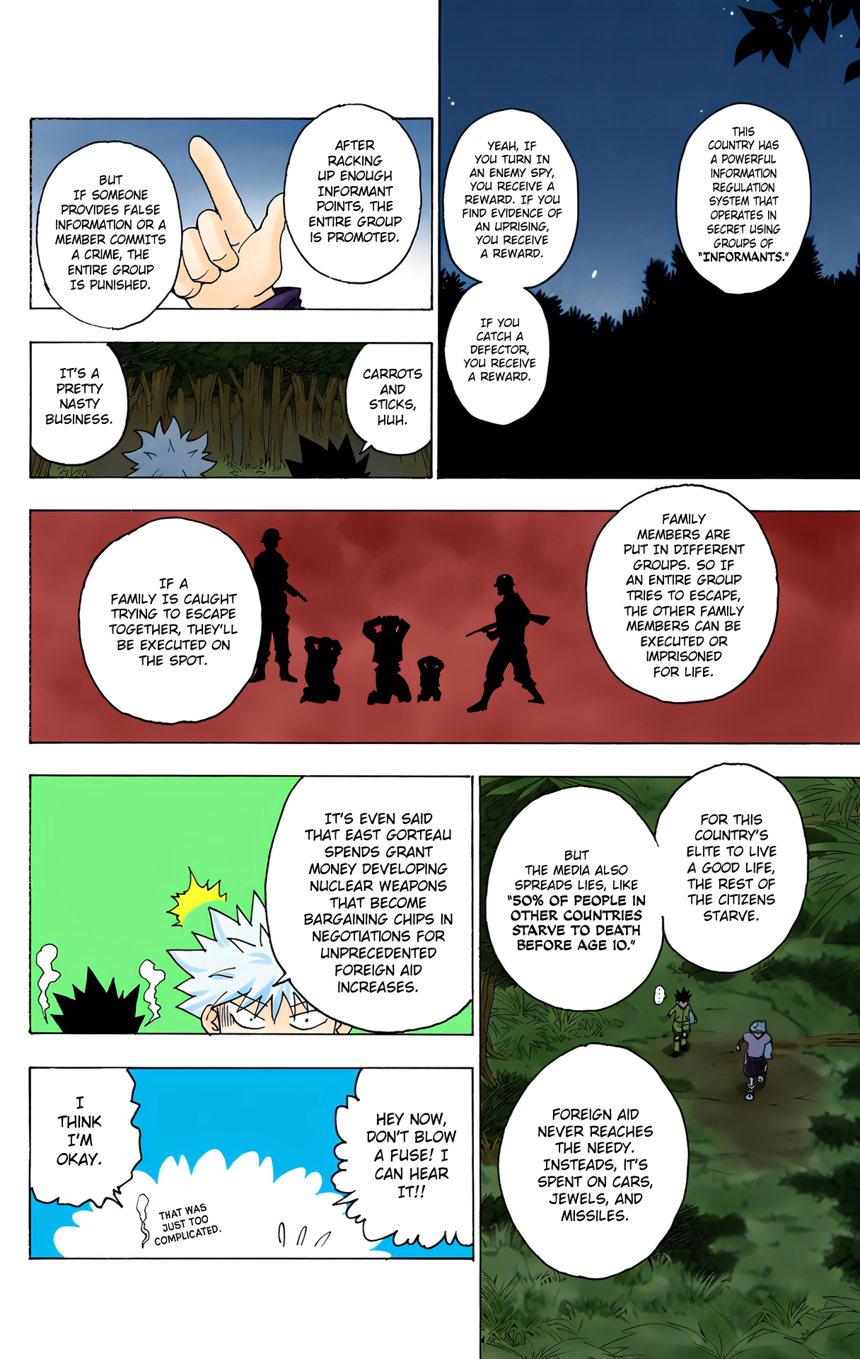 Halaman dari HUNTER x HUNTER (Official Colored) Chapter 230