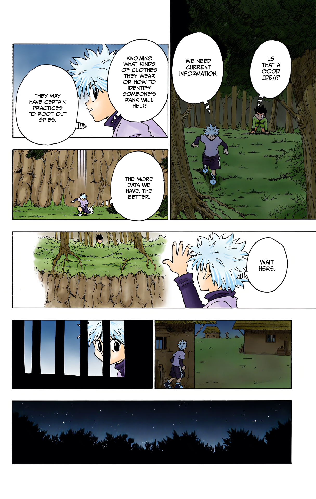 Halaman dari HUNTER x HUNTER (Official Colored) Chapter 230