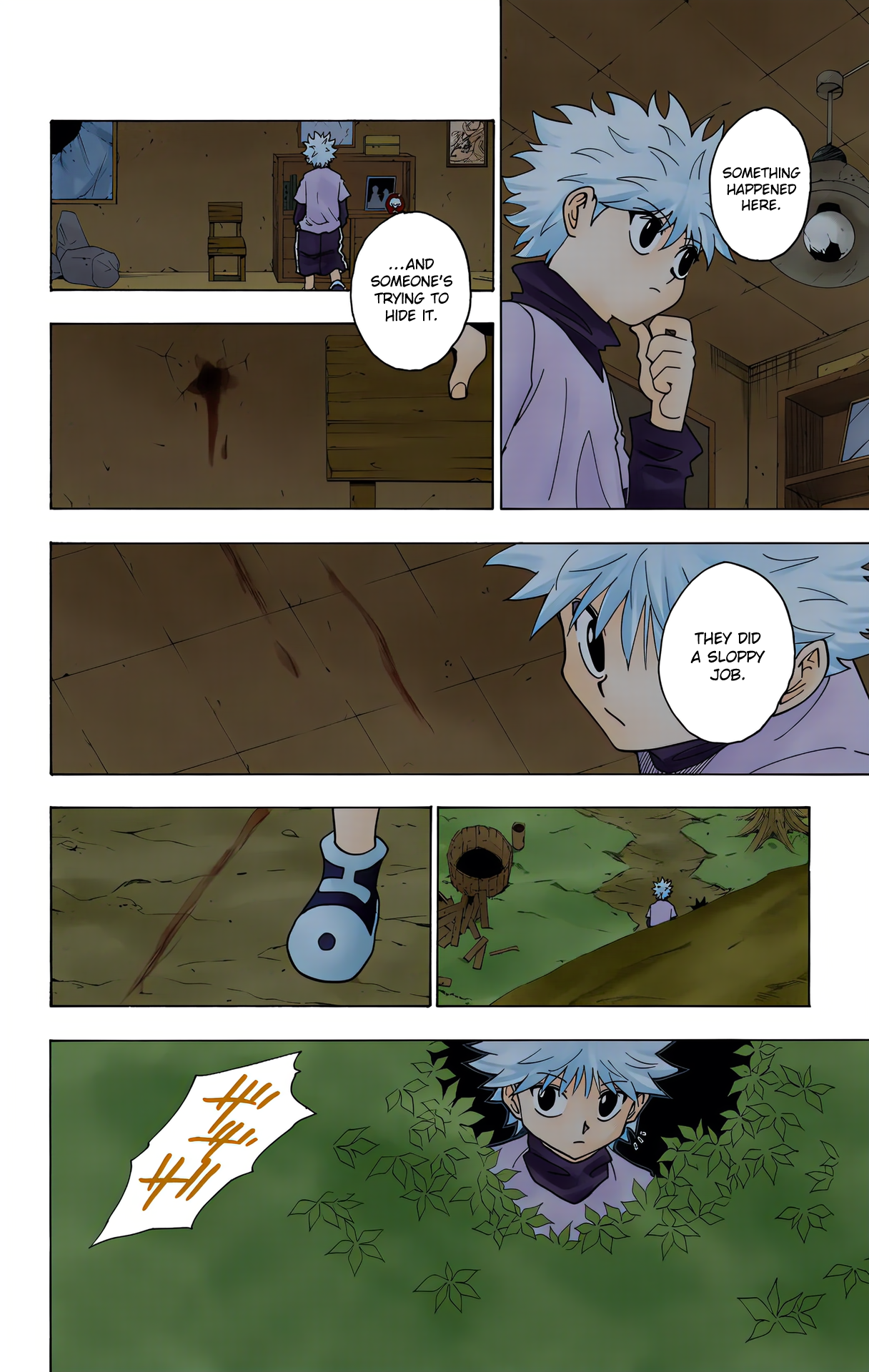 Halaman dari HUNTER x HUNTER (Official Colored) Chapter 230