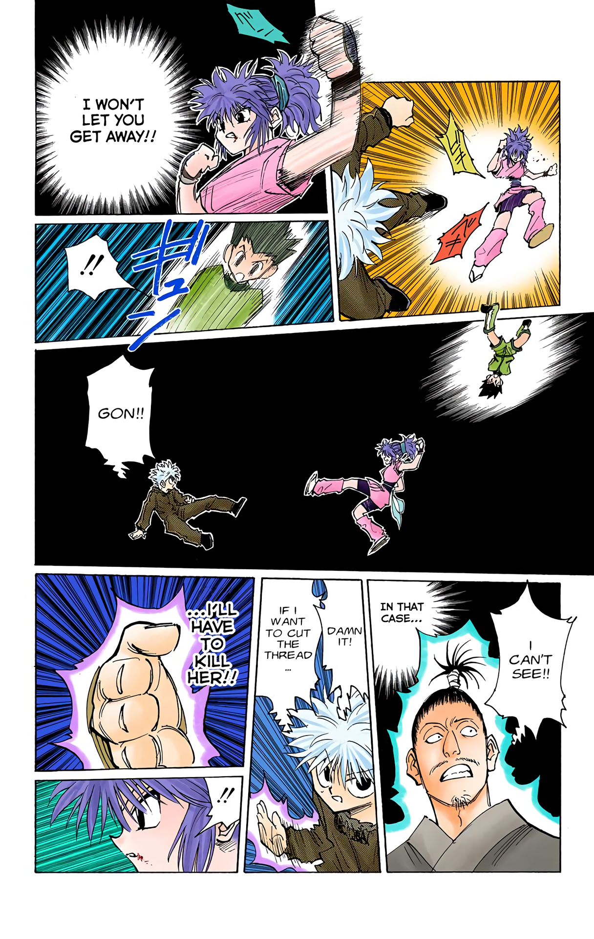Halaman dari HUNTER x HUNTER (Official Colored) Chapter 113