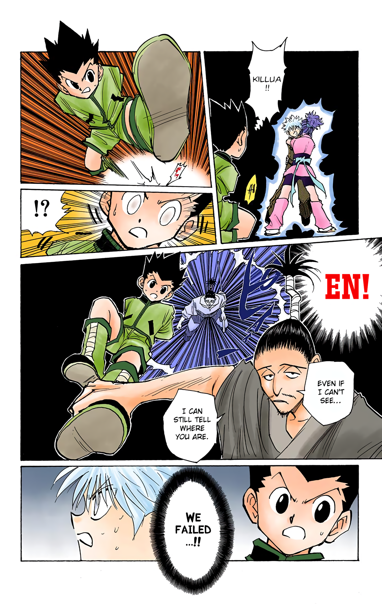 Halaman dari HUNTER x HUNTER (Official Colored) Chapter 113