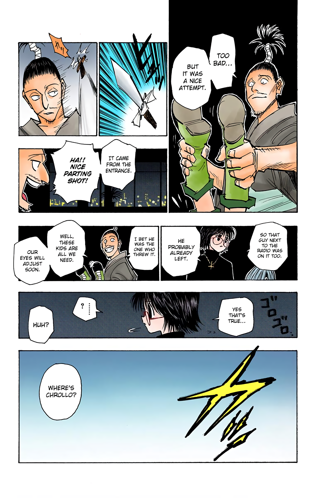 Halaman dari HUNTER x HUNTER (Official Colored) Chapter 113