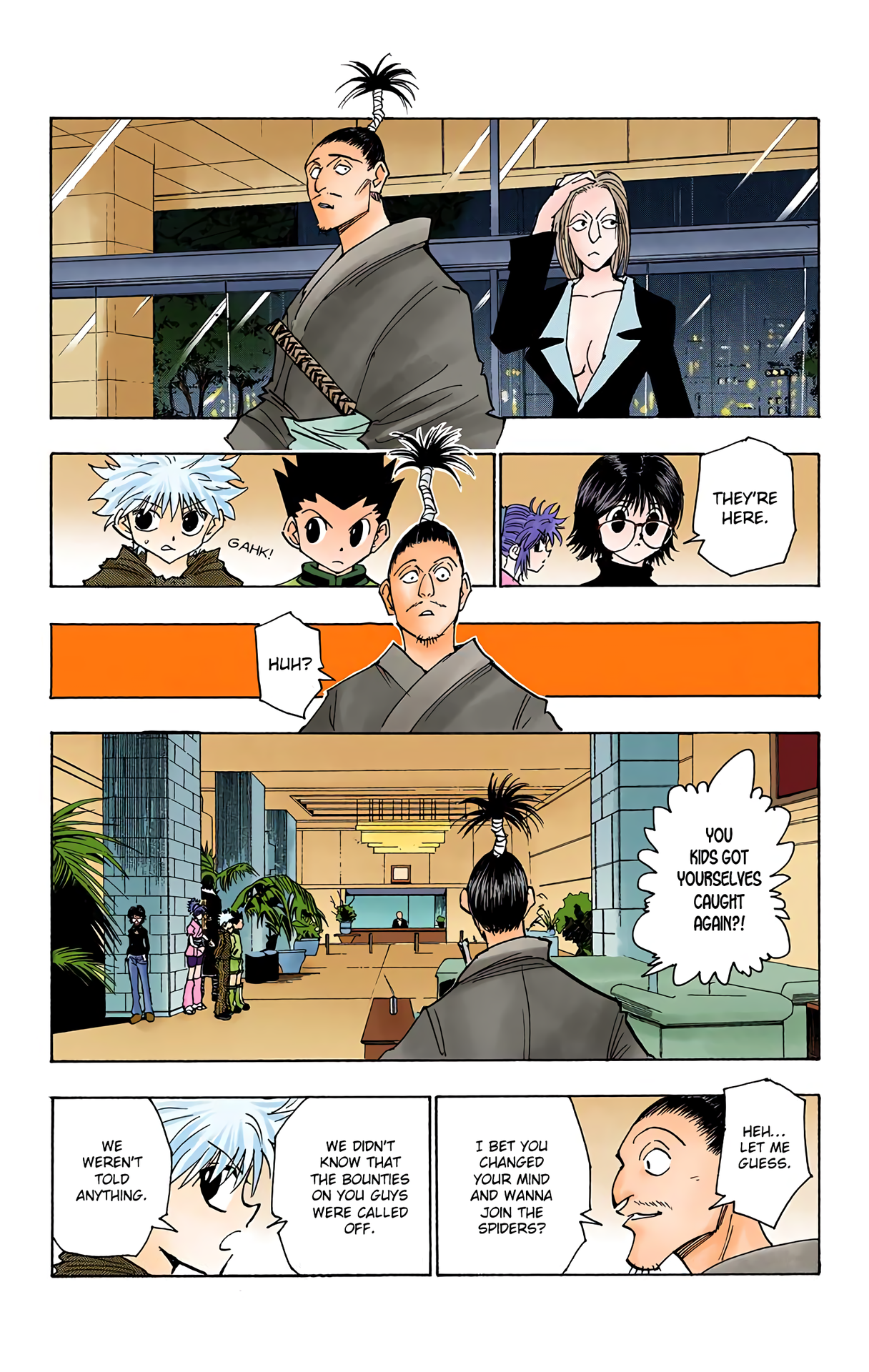 Halaman dari HUNTER x HUNTER (Official Colored) Chapter 113