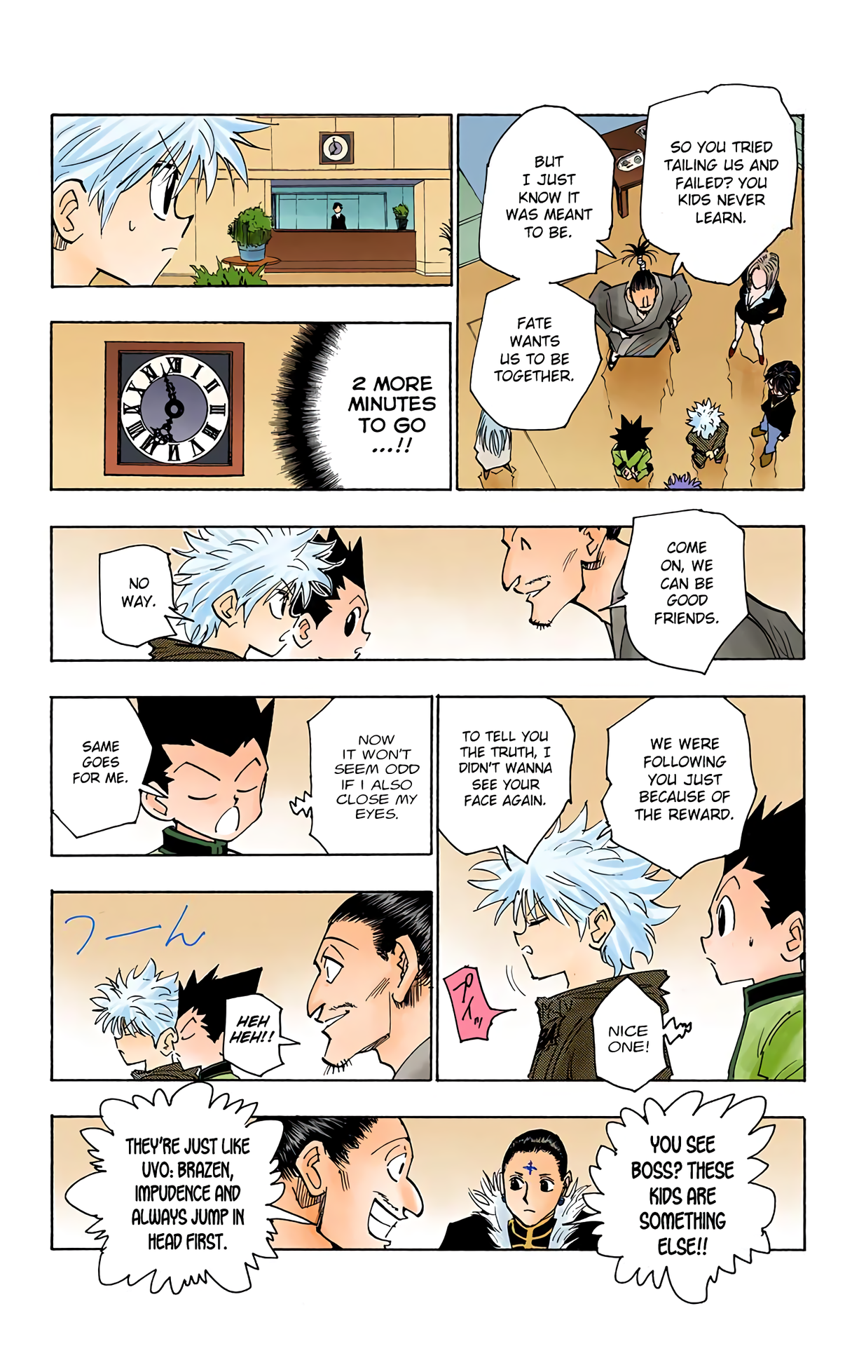 Halaman dari HUNTER x HUNTER (Official Colored) Chapter 113