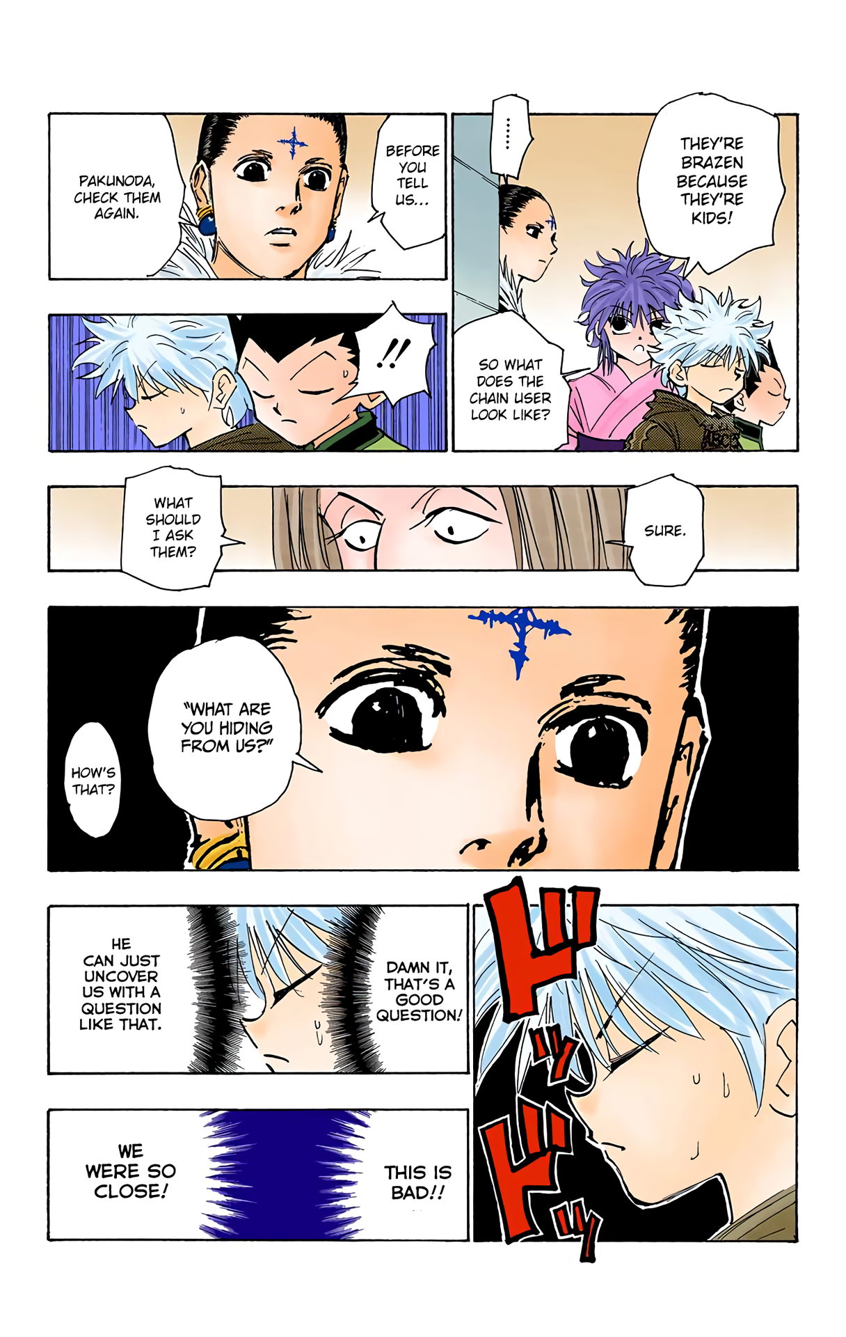 Halaman dari HUNTER x HUNTER (Official Colored) Chapter 113