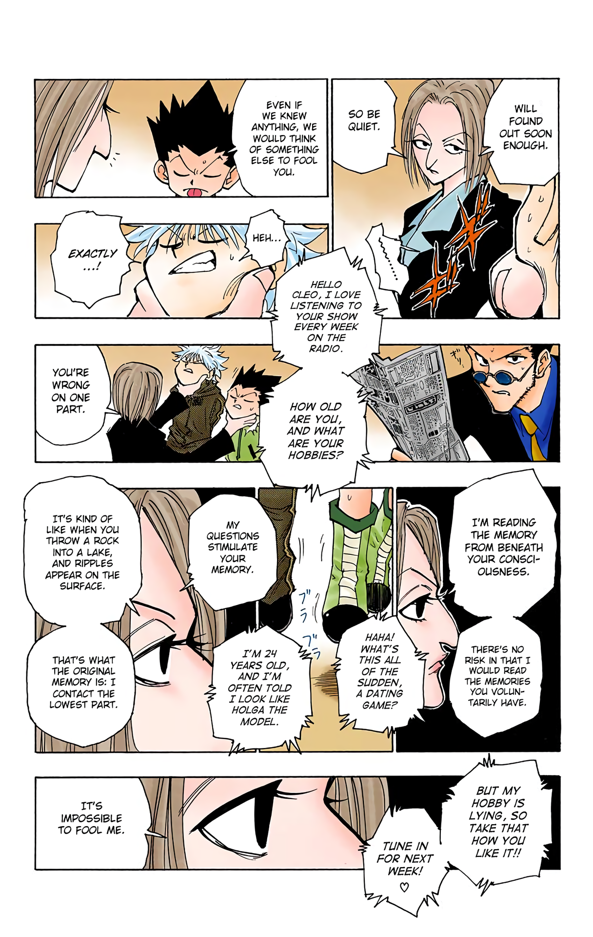 Halaman dari HUNTER x HUNTER (Official Colored) Chapter 113