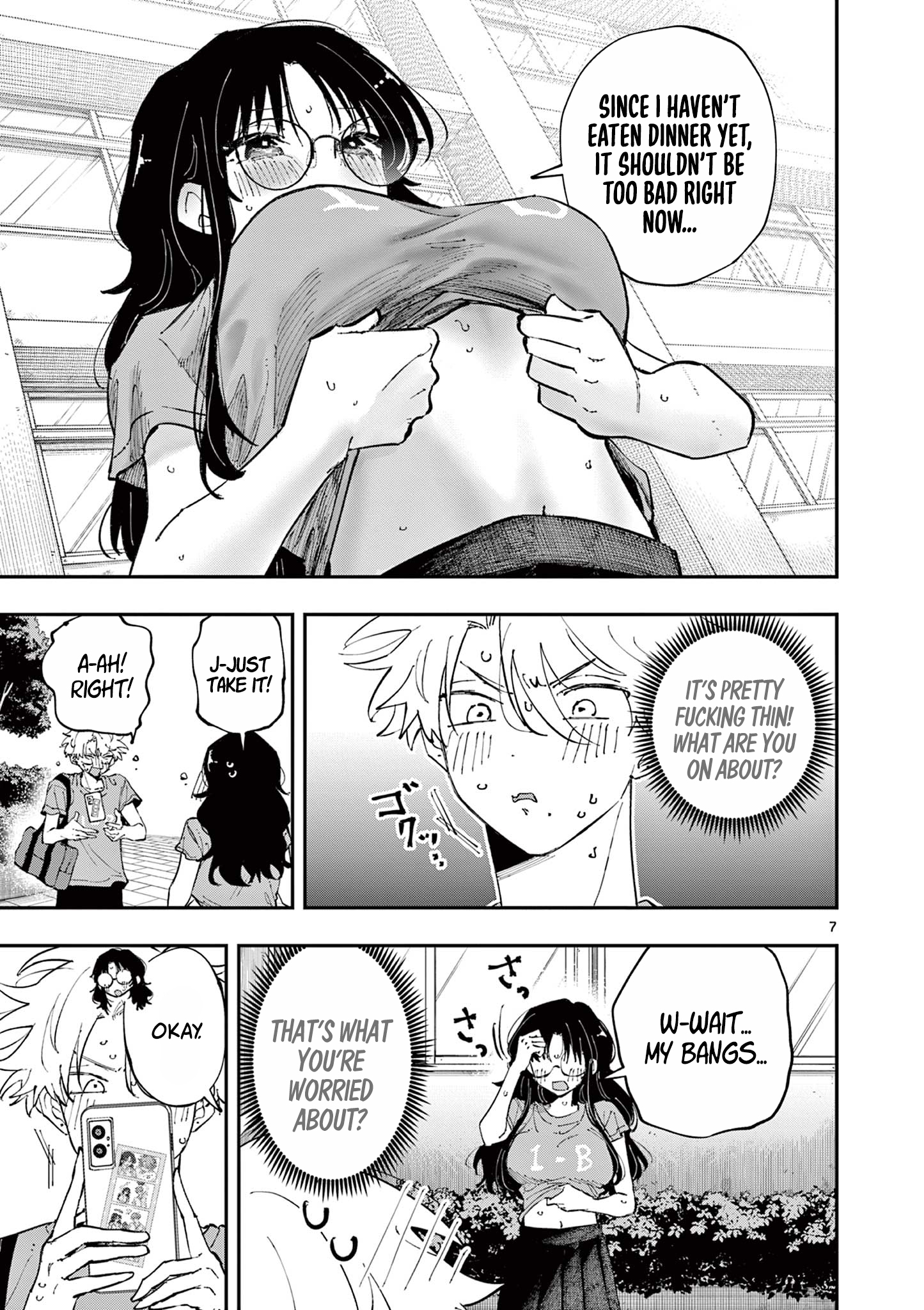 Halaman dari Tonari no Seki no Yatsu ga Souiu Me de Mitekuru Chapter 33