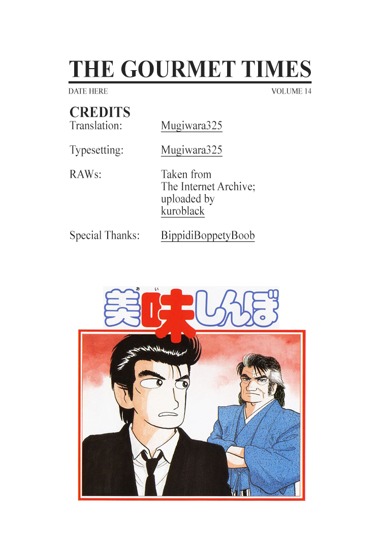 Halaman dari Oishinbo Chapter 129