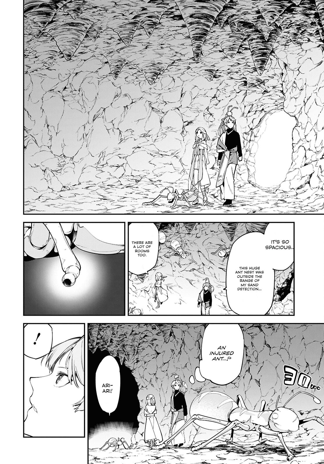 Halaman dari Suna Mahou de Suna no Oukoku wo Tsukurou ~Sabaku ni Tsuihou Sareta kara Ganbatte Sokoku Ijou no Kokka wo Tatete Mita~ Chapter 2