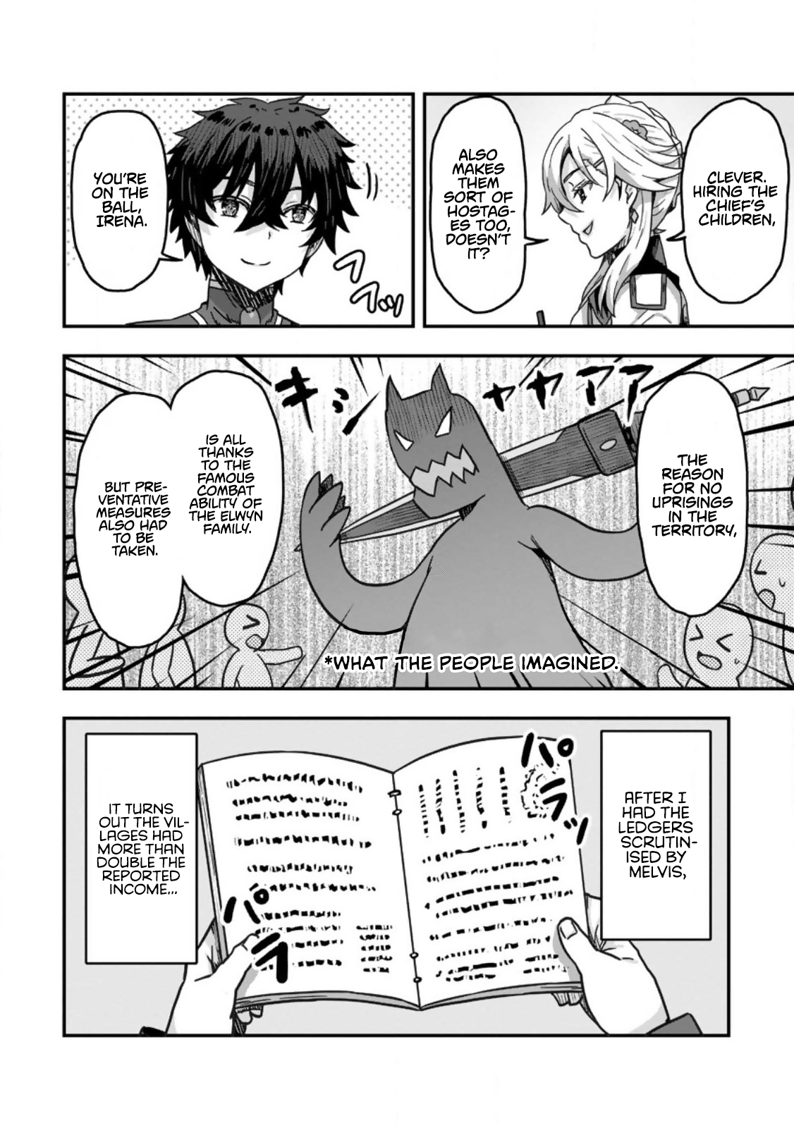 Halaman dari Isekai Saikyou no Yome desu ga, Yoru no Tatakai wa Ore no Hou ga Tsuyoi You desu - Chiryaku wo Ikashite Nariagaru Harem Senki Chapter 5