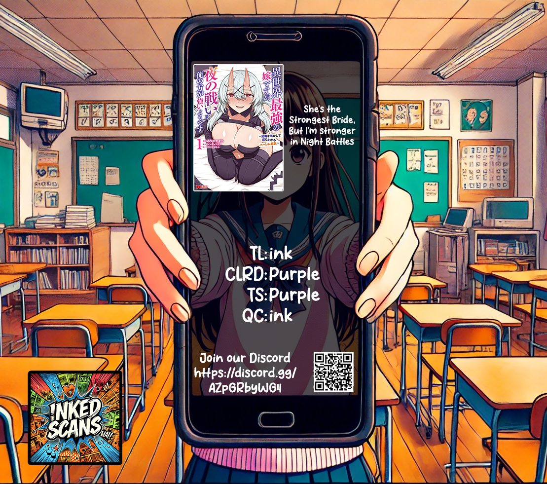 Halaman dari Isekai Saikyou no Yome desu ga, Yoru no Tatakai wa Ore no Hou ga Tsuyoi You desu - Chiryaku wo Ikashite Nariagaru Harem Senki Chapter 5