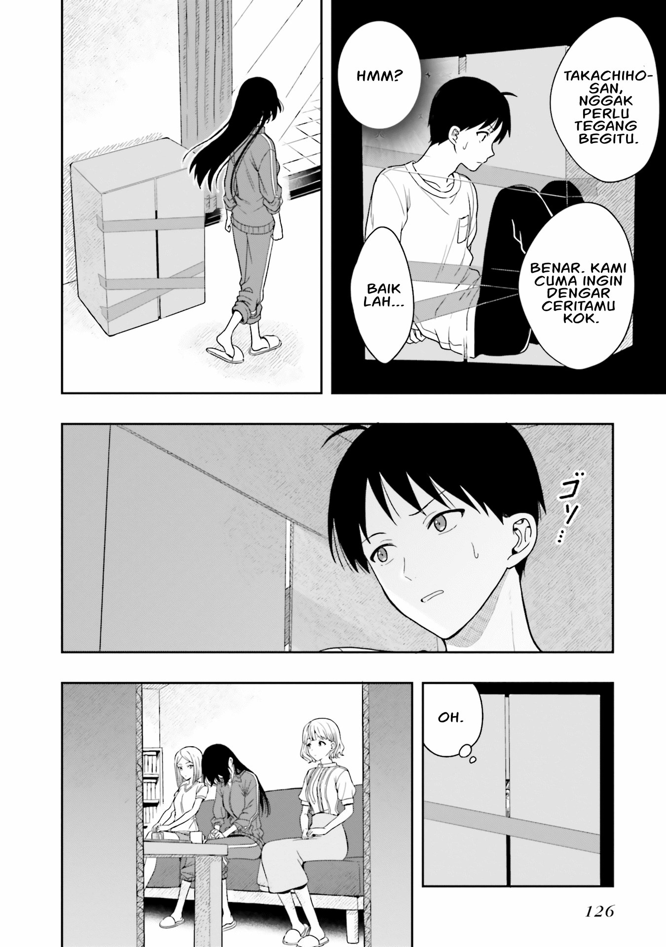 Takachiho Honoka-senpai ga Suki de Suki de Iroiro Gaman Dekinai. Chapter 10 - halaman 13
