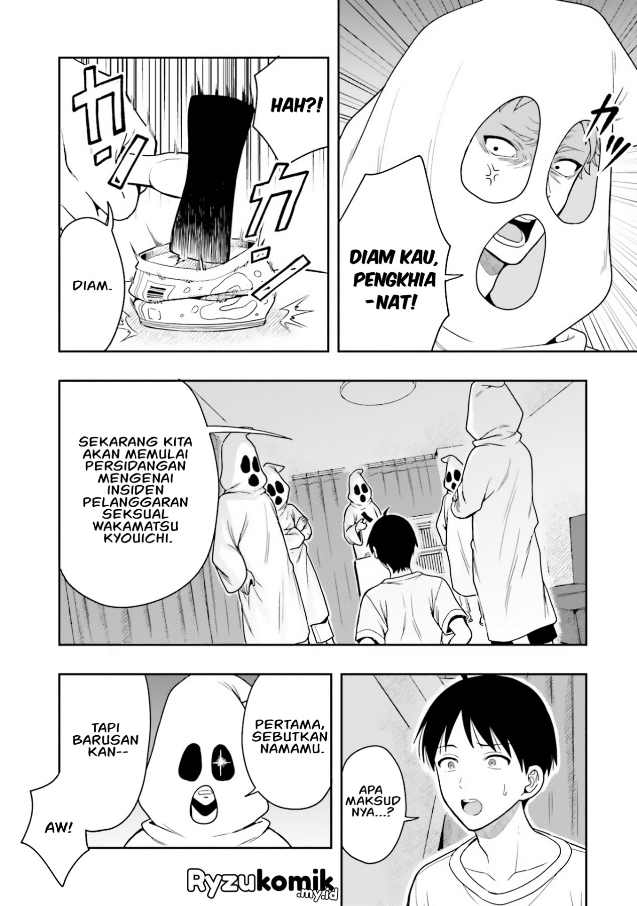 Takachiho Honoka-senpai ga Suki de Suki de Iroiro Gaman Dekinai. Chapter 10 - halaman 3