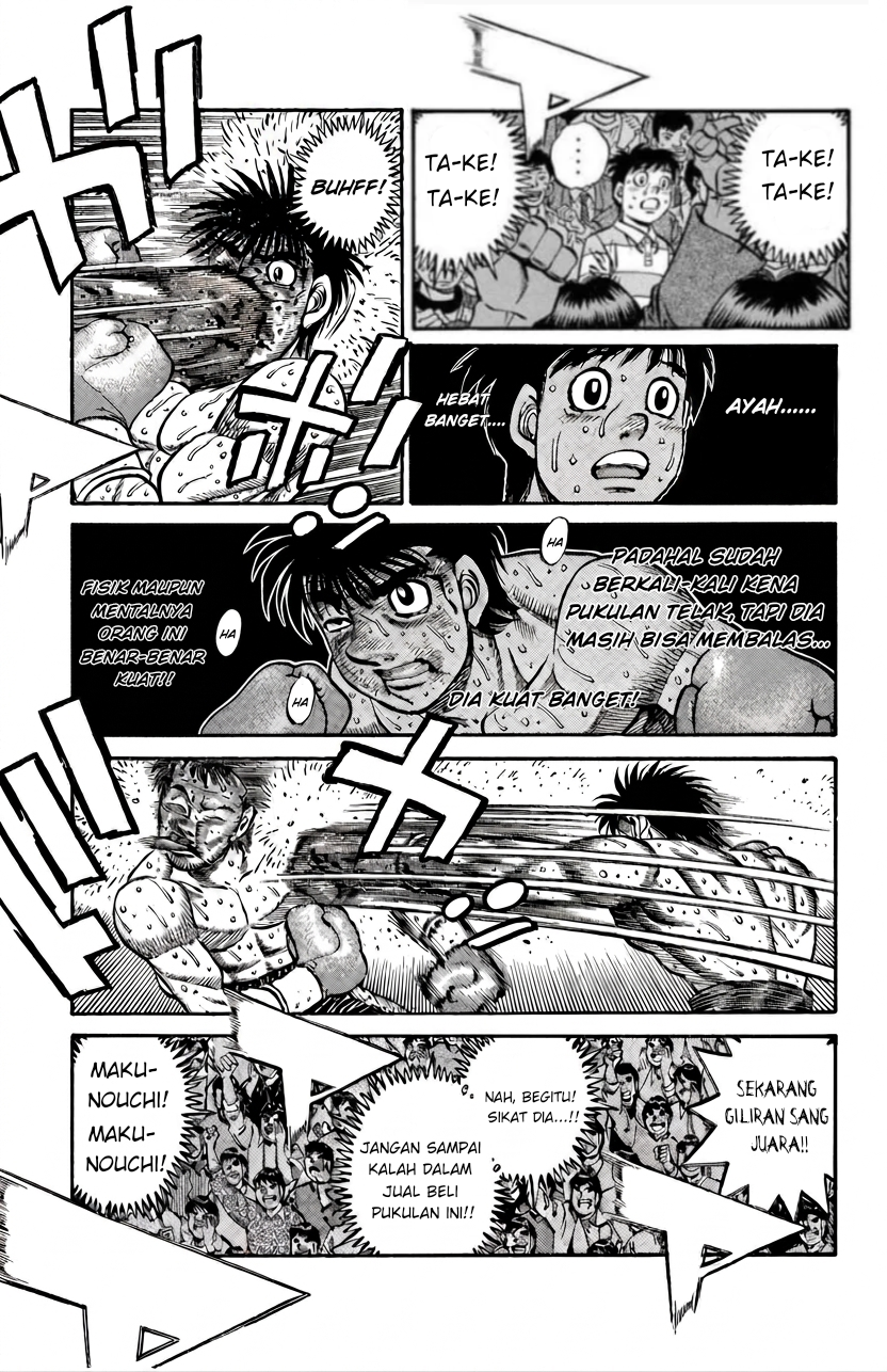 Hajime no Ippo Chapter 650 - halaman 14