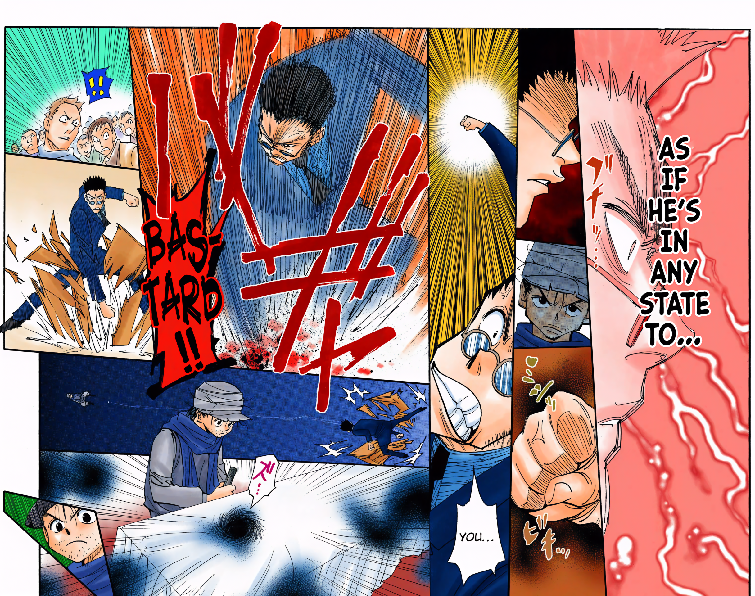 Halaman dari HUNTER x HUNTER (Official Colored) Chapter 325