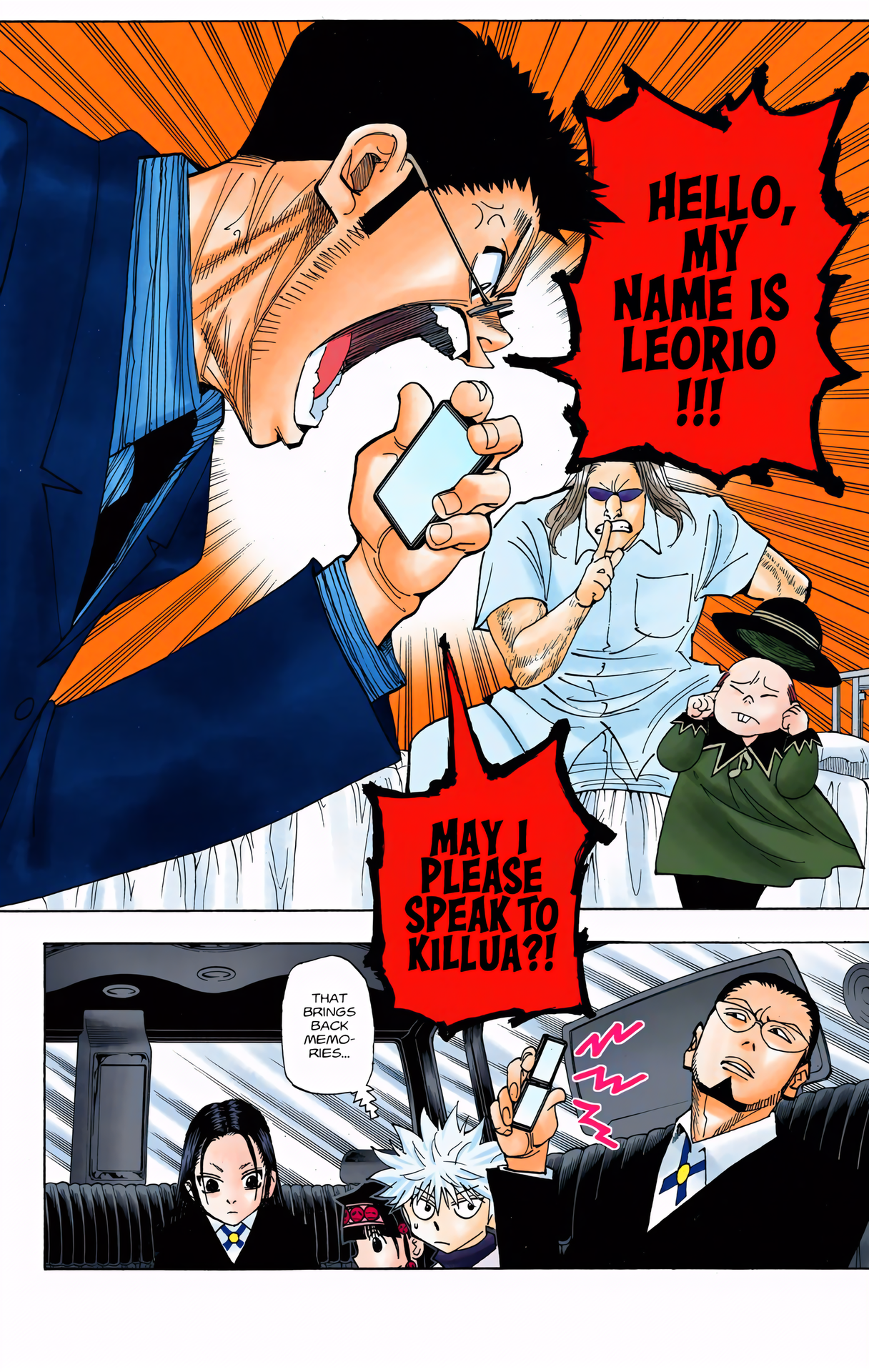 Halaman dari HUNTER x HUNTER (Official Colored) Chapter 325