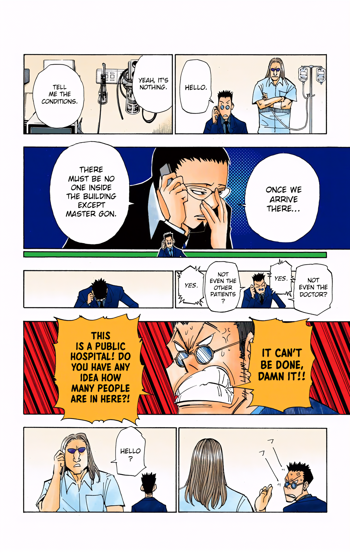 Halaman dari HUNTER x HUNTER (Official Colored) Chapter 325