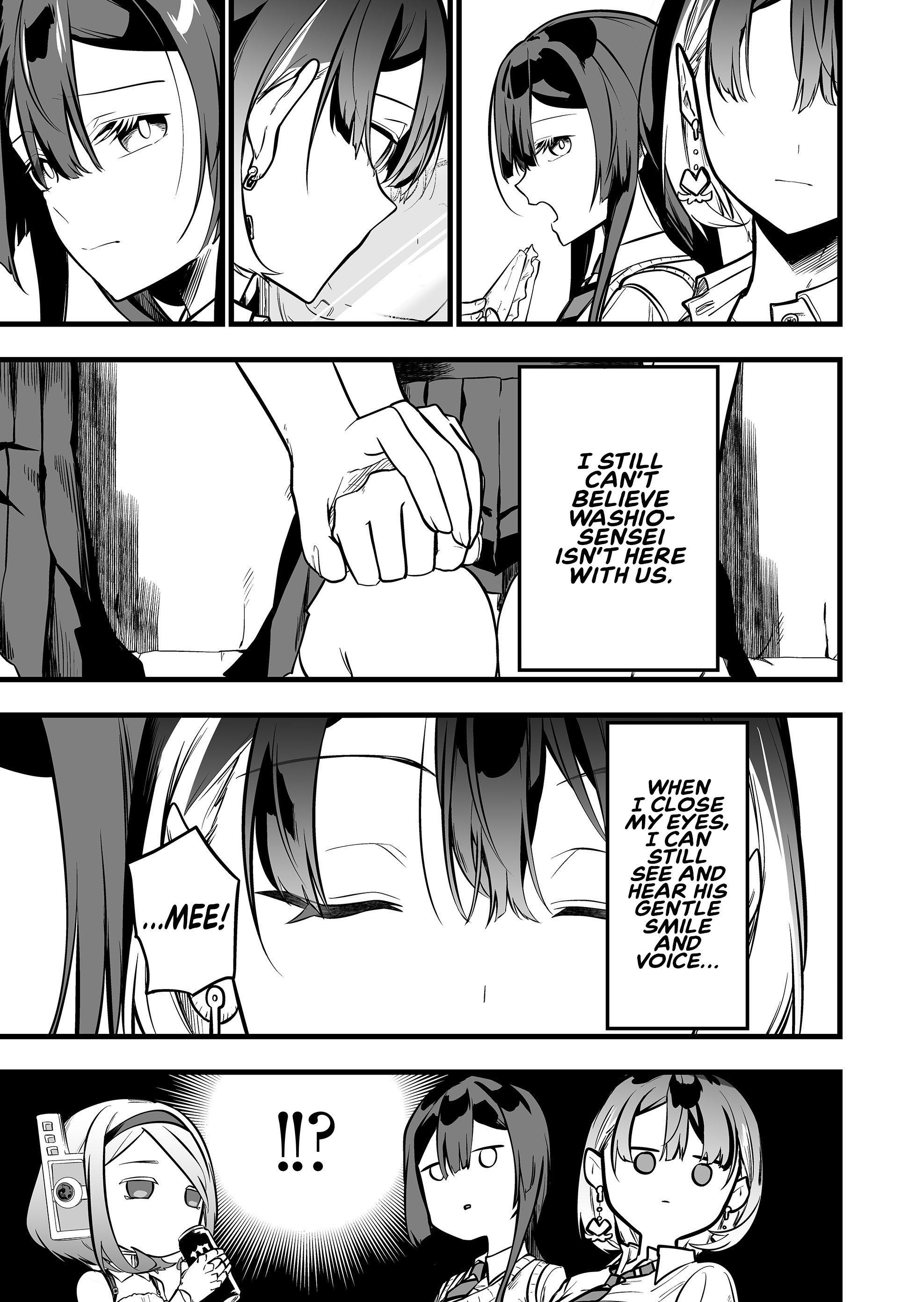 Halaman dari "Ano Toki Tasukete Itadaita Monster Musume desu." Isekai Ossan Kyoushi Totsuzen no Moteki ni Konwaku suru Chapter 43