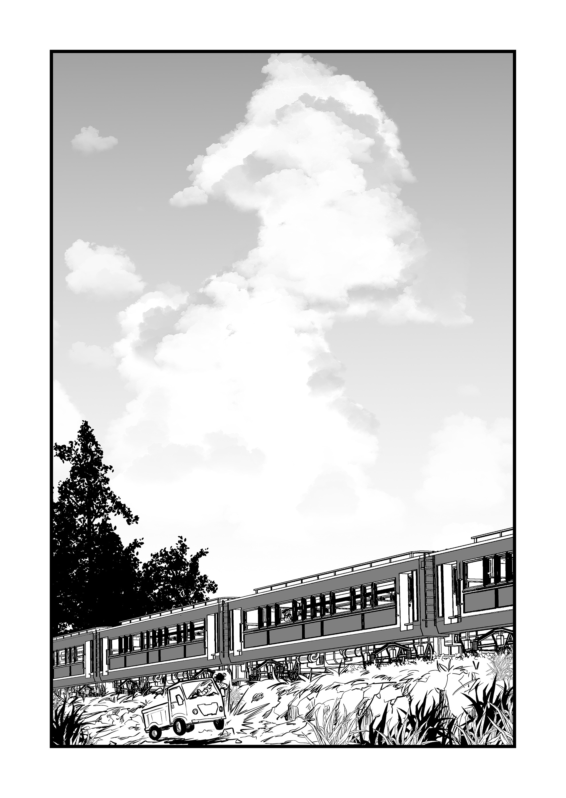 Halaman dari "Ano Toki Tasukete Itadaita Monster Musume desu." Isekai Ossan Kyoushi Totsuzen no Moteki ni Konwaku suru Chapter 43