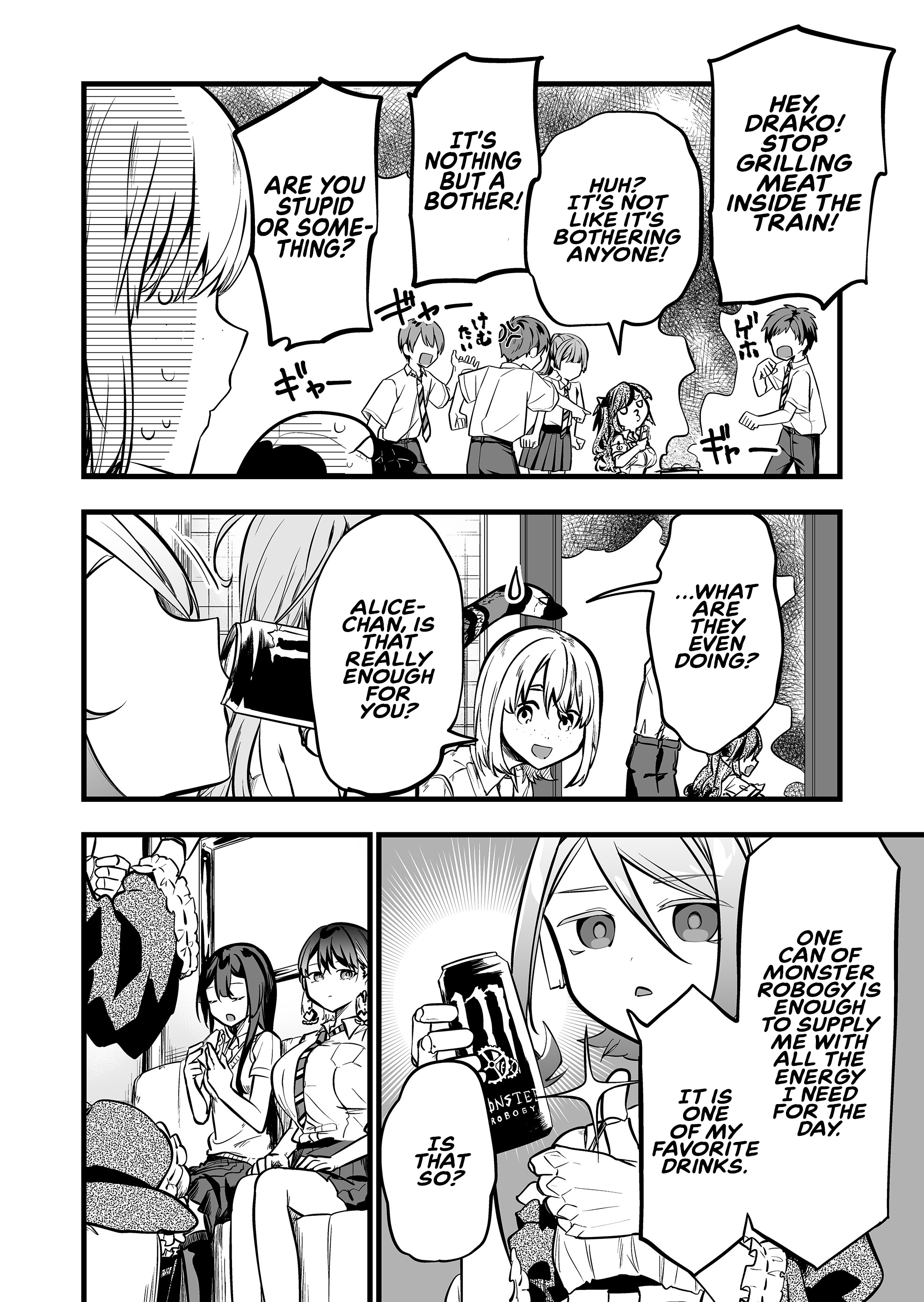 Halaman dari "Ano Toki Tasukete Itadaita Monster Musume desu." Isekai Ossan Kyoushi Totsuzen no Moteki ni Konwaku suru Chapter 43