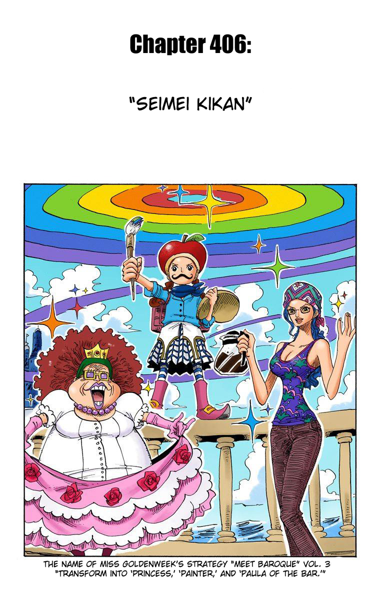 Halaman dari One Piece (Official Colored) Chapter 406