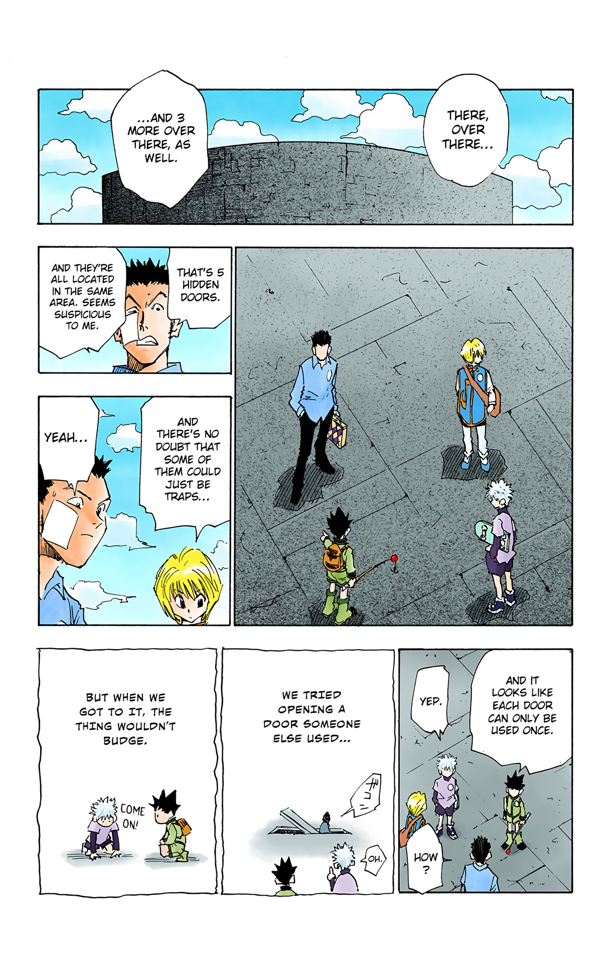 Halaman dari HUNTER x HUNTER (Official Colored) Chapter 15