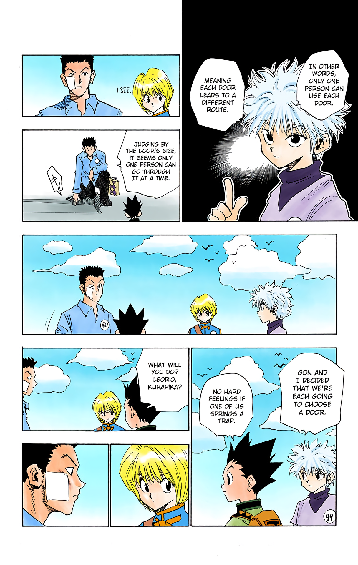Halaman dari HUNTER x HUNTER (Official Colored) Chapter 15