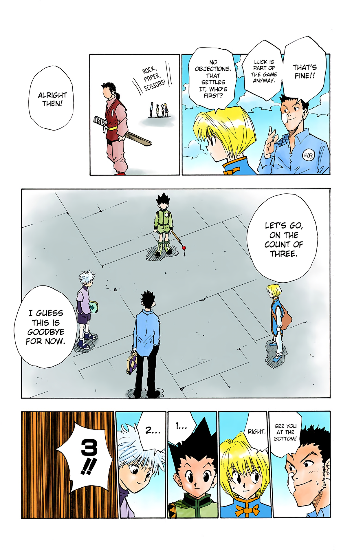 Halaman dari HUNTER x HUNTER (Official Colored) Chapter 15