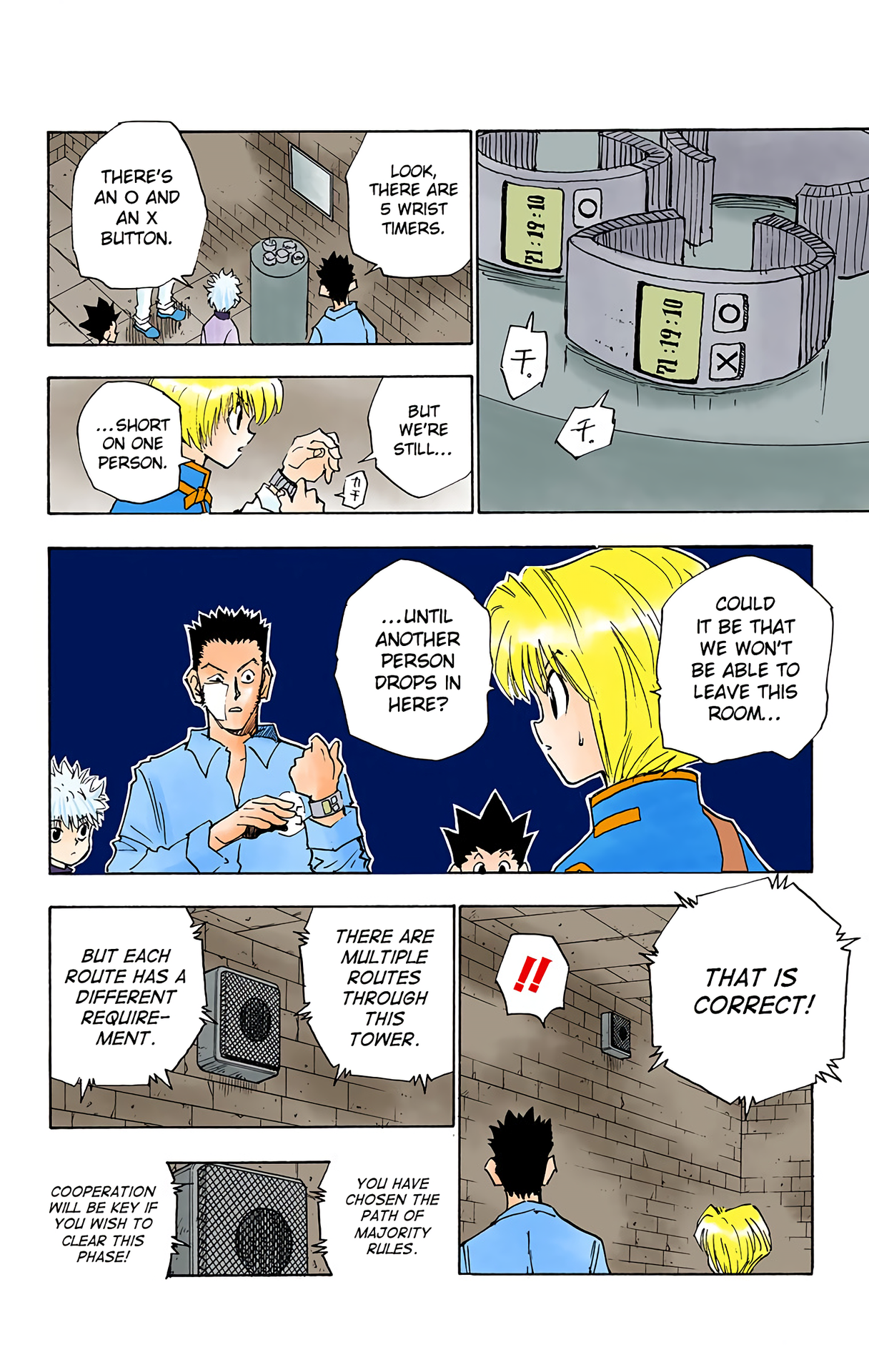 Halaman dari HUNTER x HUNTER (Official Colored) Chapter 15