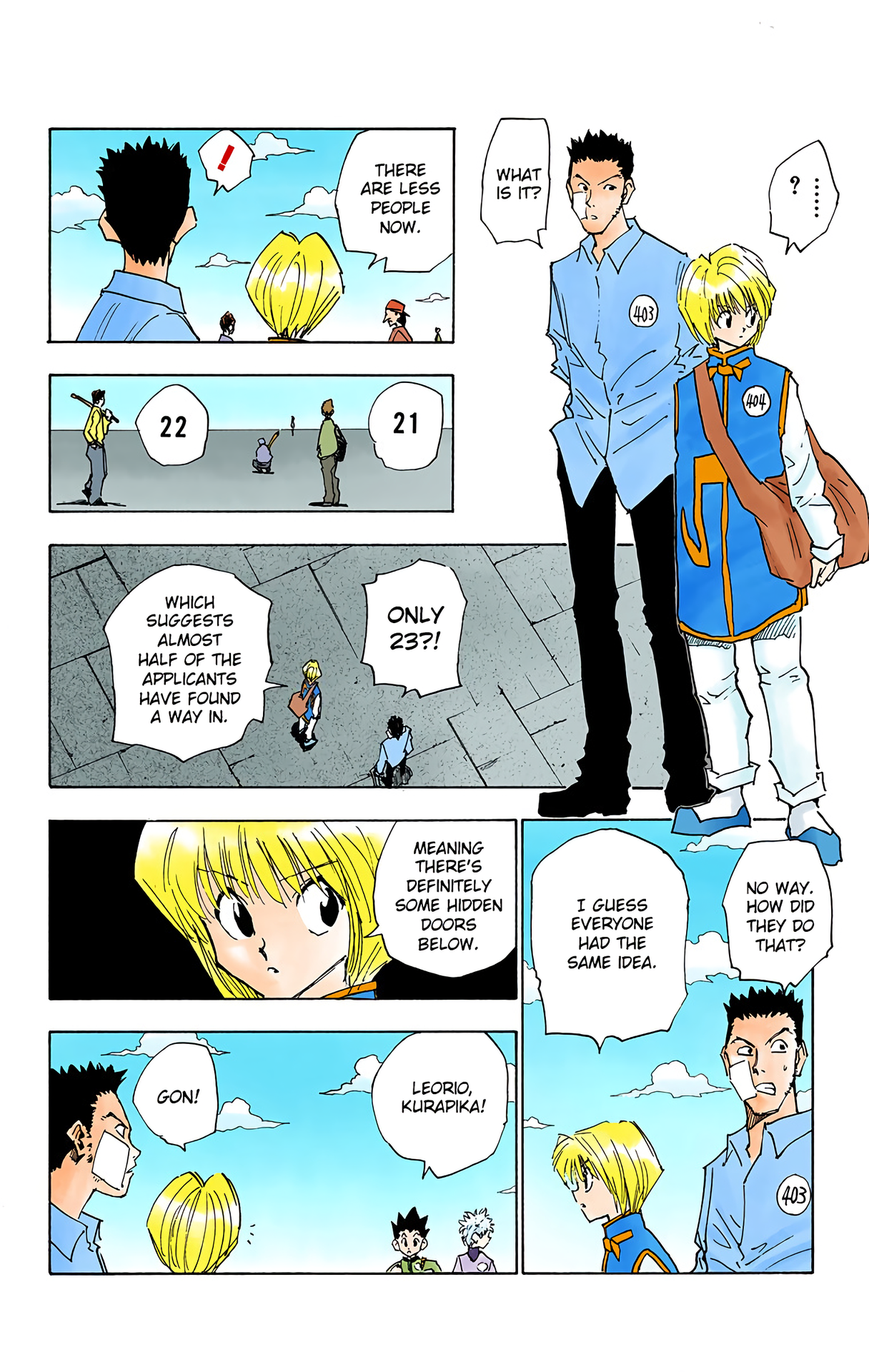 Halaman dari HUNTER x HUNTER (Official Colored) Chapter 15