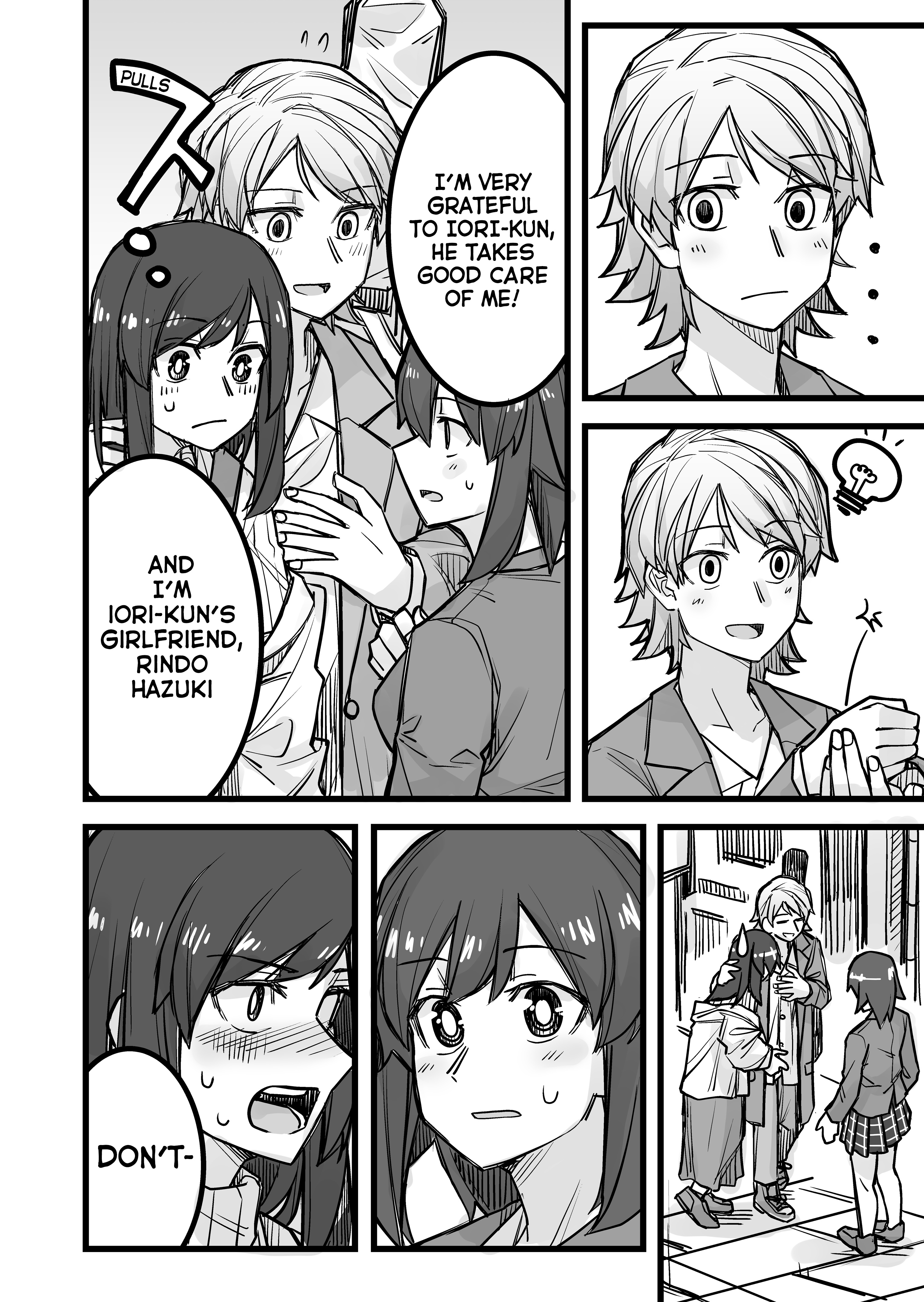 Halaman dari Ikemen Joshi to Josou Danshi Chapter 27