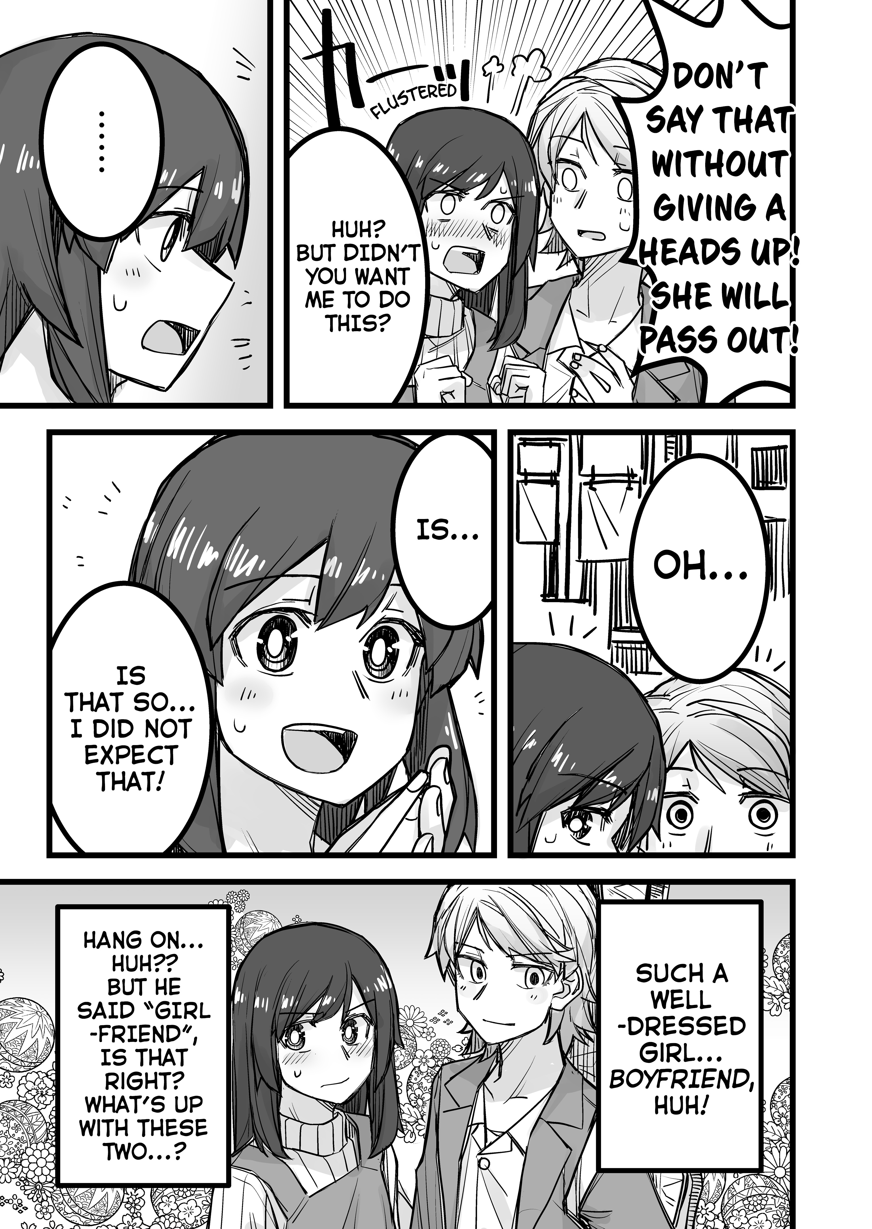 Halaman dari Ikemen Joshi to Josou Danshi Chapter 27