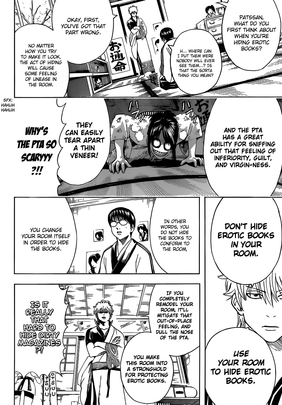 Halaman dari Gintama Chapter 455