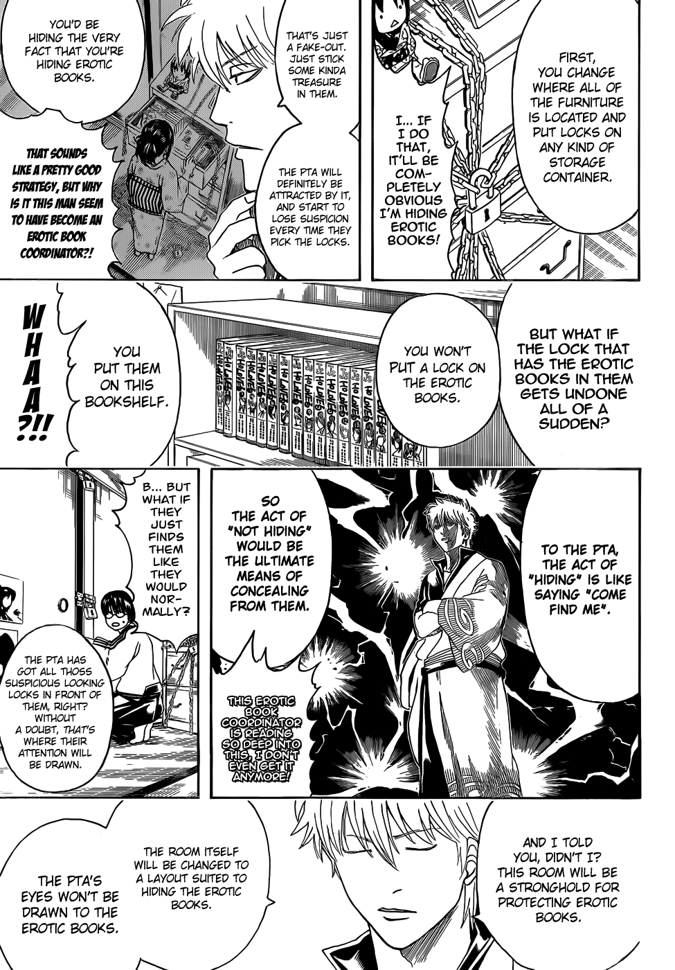 Halaman dari Gintama Chapter 455