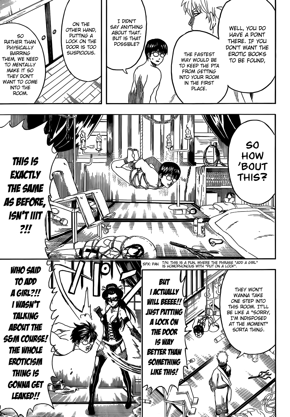 Halaman dari Gintama Chapter 455